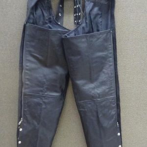 Ladies leather Chaps size large